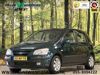 hyundai getz 1.6i-16v gls | automaat! | 5 deurs | origineel nederlands | leuke beginnersauto! | elektrische ramen | elektrische spiegels | stuurbekrachtiging | 