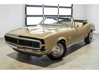 396-powered 1967 chevrolet camaro rs convertible 4-speed