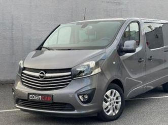 ② opel vivaro dub cabine 145cv biturbo 5 pl. — camionnettes & utilitaires — 2ememain