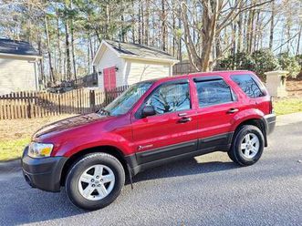 2006 ford escape hybrid awd 2.3l low miles 73k 28 mpg