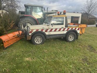 suzuki samurai 4x4 plug z posypywarką starachowice • olx.pl