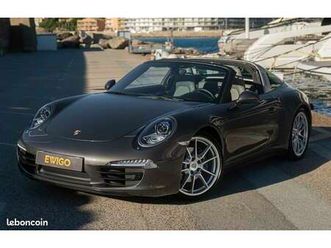 991.1 targa 4 flat 6 atmo 350ch pdk 1ere main état concours pse pasm chrono full cuir 20 bose