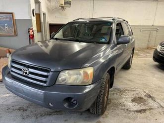 2005 toyota highlander excellent condition