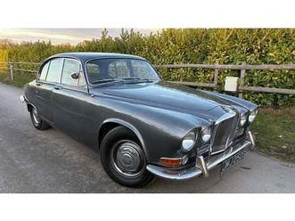 1968 jaguar 420 gris automatique, 4 vitesses conduite à d...