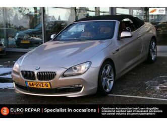 bmw 6-serie cabrio - 640i high executive dealer ond. nl-auto nap