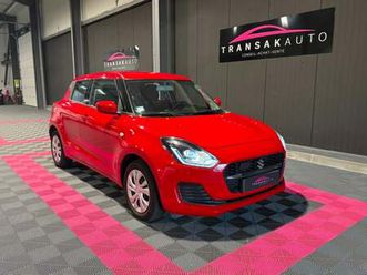 suzuki swift 1.2 dualjet hybrid avantage 1ère main + entretien suzuki + régulateur adaptatif + climatisation