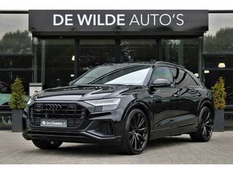 audi q8 55 tfsi e quattro s-line 381pk pano rs-stoel trekhaak b&o acc 360-camera