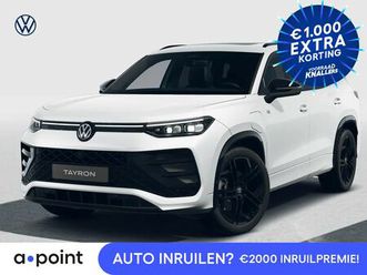 volkswagen tayron r-line-edition 1.5 ehybrid 200 kw / 272 pk suv 6 v