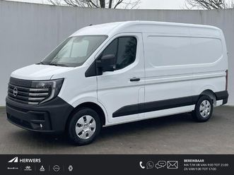 nissan interstar -e l2h2 limited 87 kwh / direct uit voorraad leverbaar / apple carplay/android auto / achteruitrijcamera / cruise control / trekgewicht 2000kg