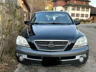 kia sorento jg. 2004, schwarz, frisch ab mfk & gr. service