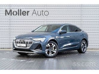 audi e-tron, cena 41 963 €. audi e-tron 55 sportback quattro. pvn. multifunkcionāls care - sludinājumi