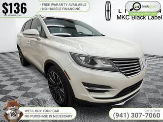$136/mo - 2017 lincoln mkc black label