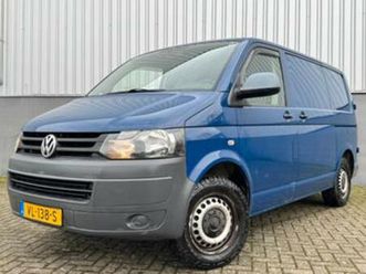 leuke volkswagen transporter 2.0 140pk airco/2x schuif/tr.h — bestelauto's — marktplaats