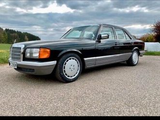 mercedes-benz mercedes benz s klasse w126 oldtimer rarit...