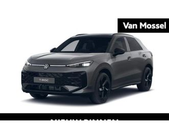 volkswagen t-roc - 1.5 etsi r-line first edition 150 pk automaat | black style | trekhaak | 20