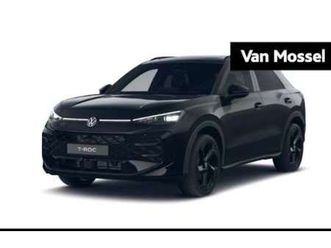 volkswagen t-roc - 1.5 etsi r-line first edition 150 pk automaat | black style | trekhaak | 20
