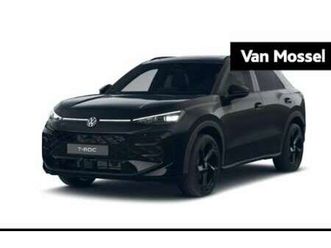 volkswagen t-roc - 1.5 etsi r-line first edition 150 pk automaat | black style | trekhaak | 20