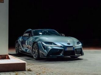 toyota supra gr full jbl carbonio scarico