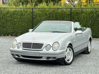 ② mercedes clk 320 cabrio 3.2cc 217pk automatique — mercedes-benz — 2ememain