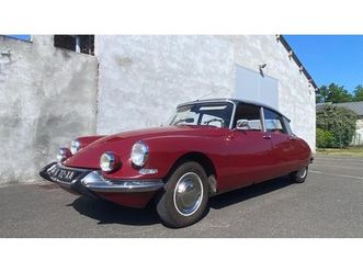 1966 citroen ds rouge foncé automatique, 4 vitesses condu...