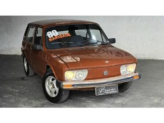 vw brasilia ls 1980 marrom café documento tudo ok parcelo no cartão de credito