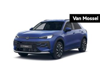 volkswagen t-roc - 1.5 etsi life first edition 116 pk automaat | led koplampen | camera | apple carplay | 17