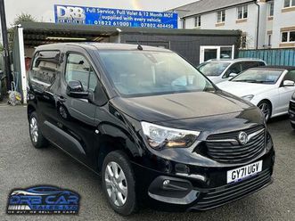 vauxhall combo 1.5 turbo d 2000 griffin l1 h1 euro 6 4dr