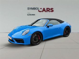 gts carrera 4 cabriolet 3.0i 480 pdk