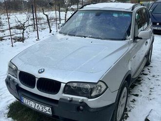 bmw x3 2004 r. 3.0 d bogatynia centrum • olx.pl
