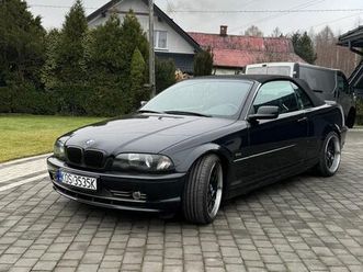 sprzedam bmw e46 cabrio 330ci bulowice • olx.pl