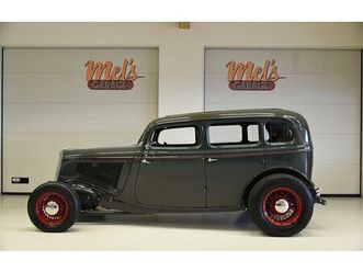 ford model 40 sedan de lux 1934 v8 350 sniper insprutning th 700 aut bra bygge