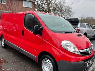 2013 vauxhall vivaro lwb low mileage 12months mot