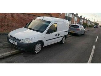 2011 vauxhall combo cdti crew van 5 seat