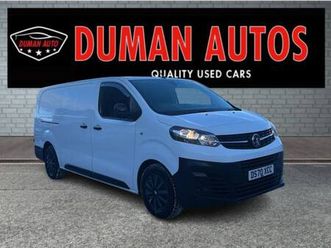2020 vauxhall vivaro 2900 1.5d 100ps dynamic h1 van panel van diesel manual
