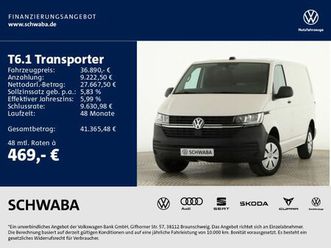 volkswagen t6.1 transporter kr 2,0 tdi