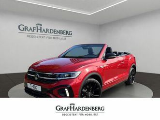 volkswagen t-roc cabrio 1.5 tsi dsg r-line *black*ahk*19
