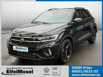volkswagen t-roc r-line 1.5 l tsi opf dsg rearview navi led