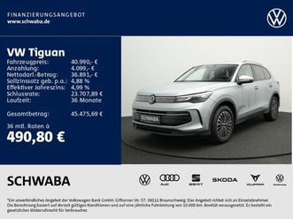 volkswagen tiguan life 1.5 etsi *led*virtual*ahk*r-kam*18