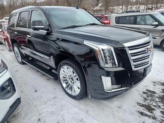 cadillac escalade platinum* black raven