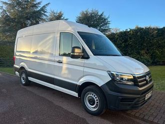 2023 volkswagen crafter 2.0 tdi 140ps startline high roof van panel van diesel manual