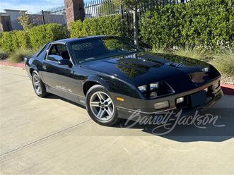 1987 chevrolet camaro iroc z28 for sale