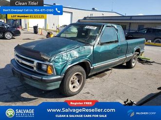 1996 chevrolet s10 pickup 2wd extended cab