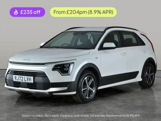 2022 kia niro 1.6h gdi 2 suv 5dr petrol hybrid dct euro 6 (start/stop) (139 bhp) - reverse cam - suv hyb...