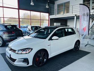 volkswagen golf 7 2,0 tsi 245 performance toit panoramique gps drive select park pilot full led auto hold jante