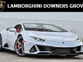 2024 lamborghini huracan evo spyder certified