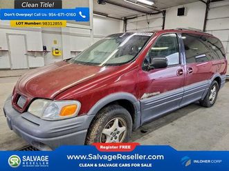1999 pontiac montana extended