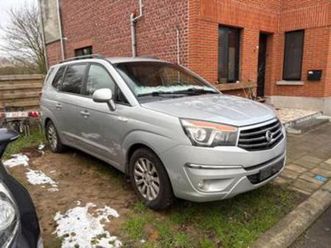 ② ssangyong rodius 2l année 2016 7pl — ssangyong — 2ememain