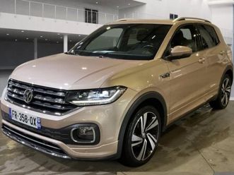 volkswagen t-cross 1.0 tsi 115ch r-line dsg7