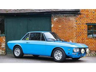 1971 lancia fulvia bleu manuel, 5 vitesses conduite à gau...
