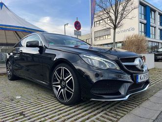 mercedes-benz e-klasse coupé 320 amg-line/360 kam/standh/sitzk